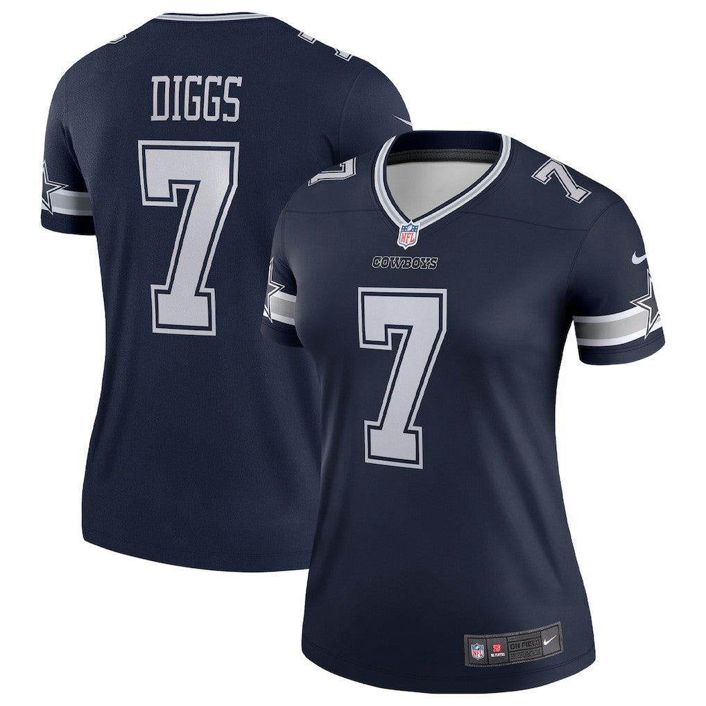 Trevon Diggs Dallas Cowboys Women's Legend Player Performance Top Navy