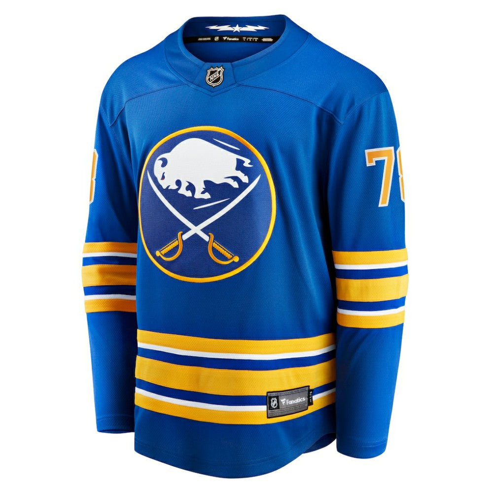 NHL Jacob Bryson Buffalo Sabres Fanatics Home Breakaway Player Jersey - Royal