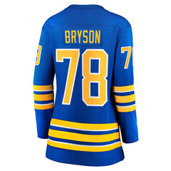 NHL Jacob Bryson Buffalo Sabres Fanatics Women's Home Breakaway Player Jersey - Royal