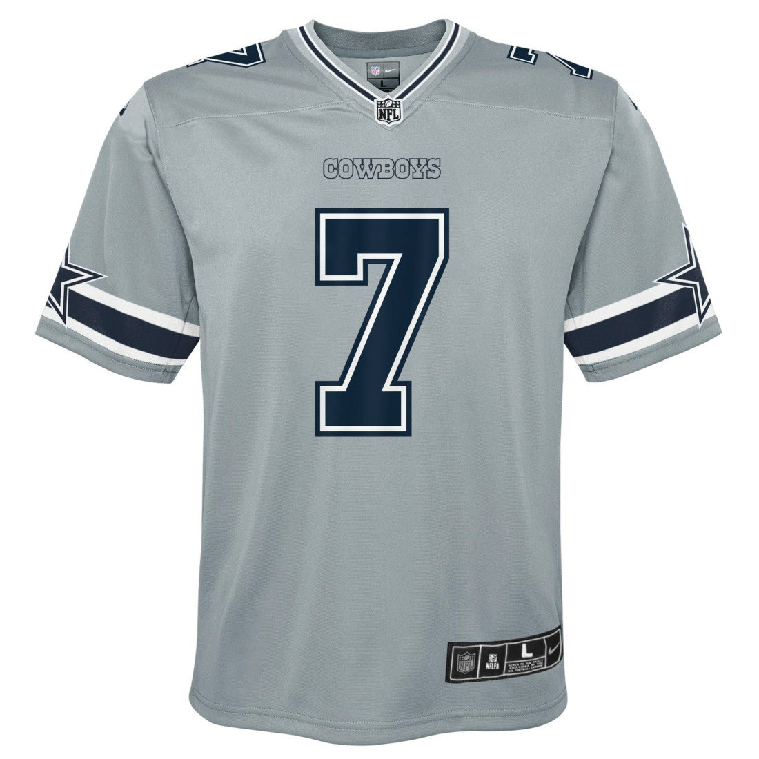 Trevon Diggs Dallas Cowboys Youth Inverted Game Jersey Silver