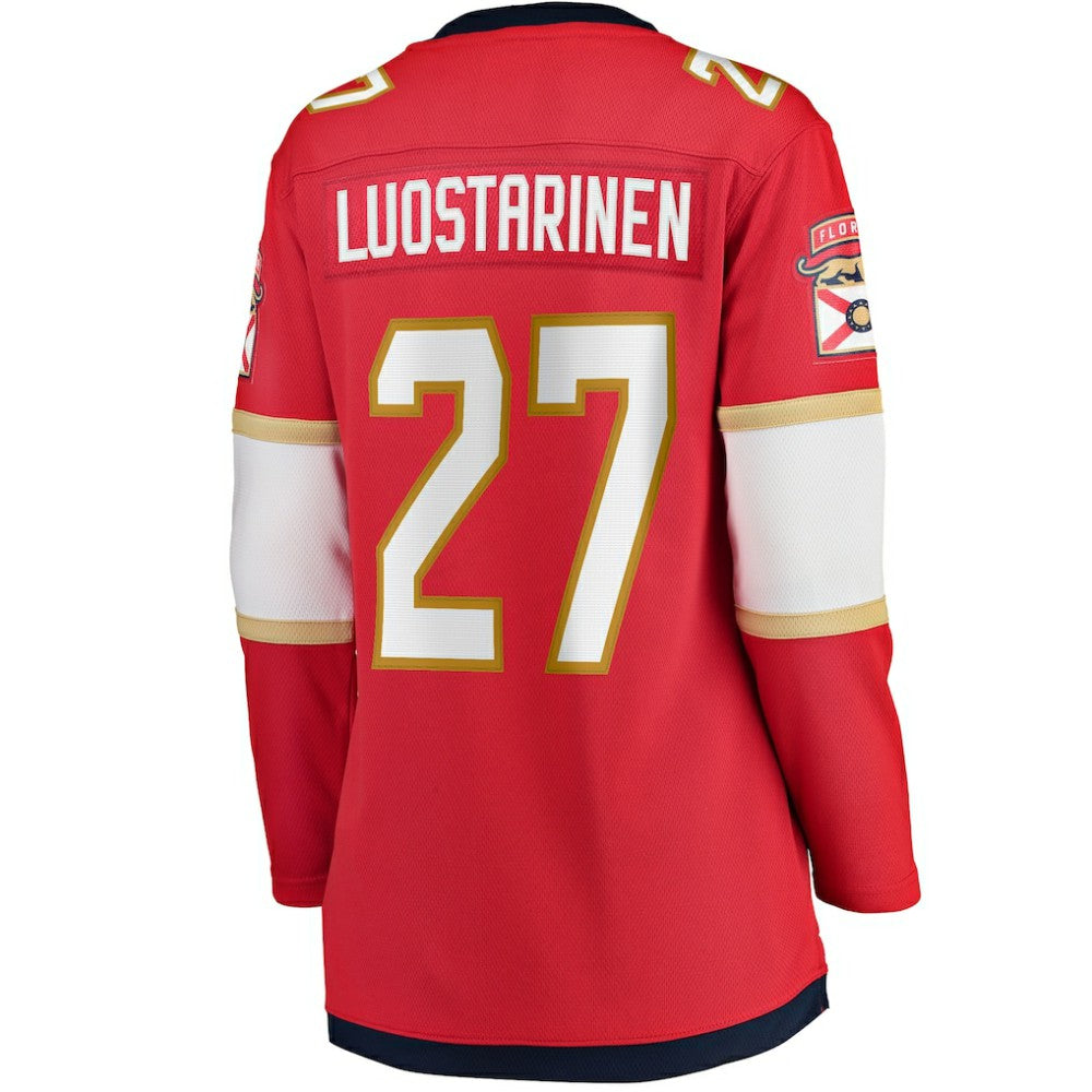 NHL Eetu Luostarinen Florida Panthers Fanatics Women's Home Breakaway Player Jersey - Red