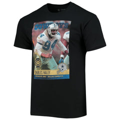 Charles Haley Dallas Cowboys Name & Number T-Shirt Black
