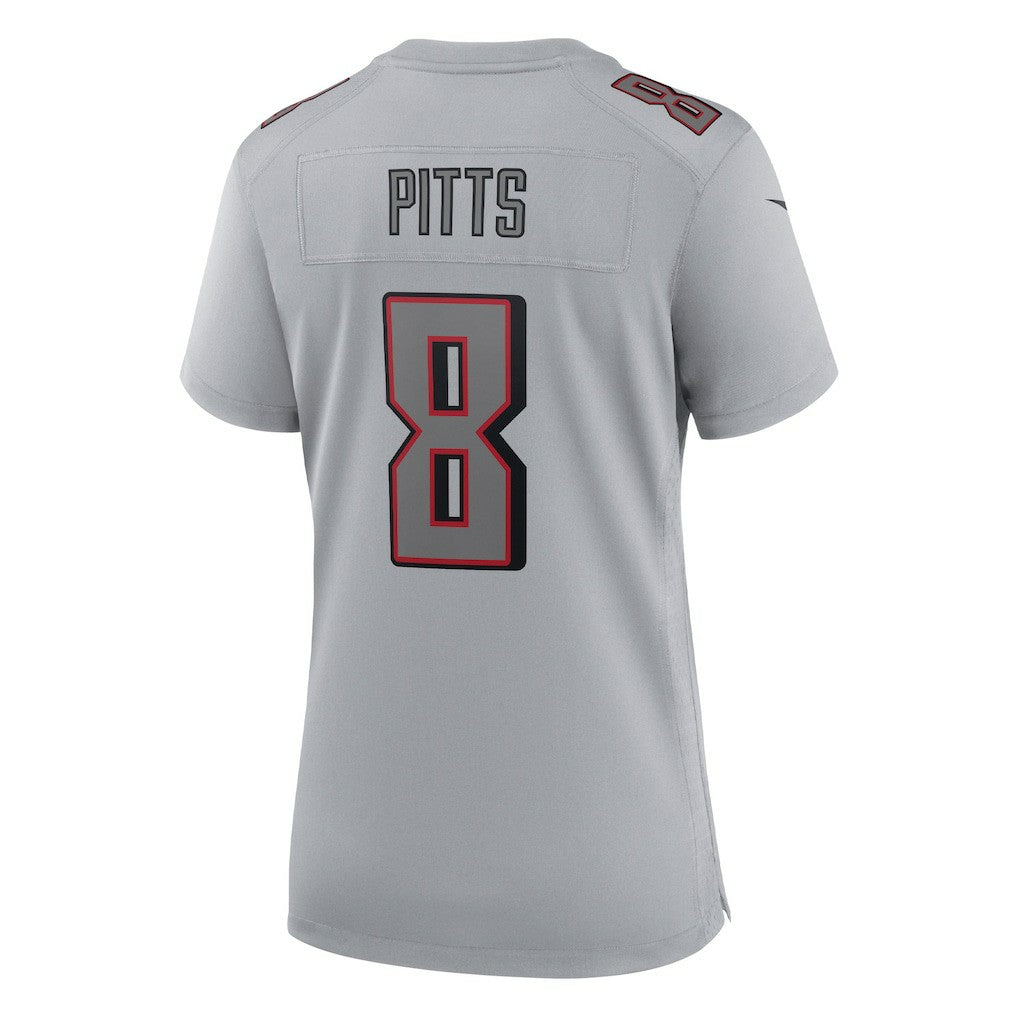 Kyle Pitts Atlanta Falcons Women's Atmosphere Fashion Game Jersey Gray
