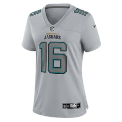 Trevor Lawrence Jacksonville Jaguars Women's Atmosphere Fashion Game Jersey Gray