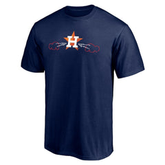 Houston Astros Hometown Collection Scoreboard Bull T-Shirt - Navy T-shirts