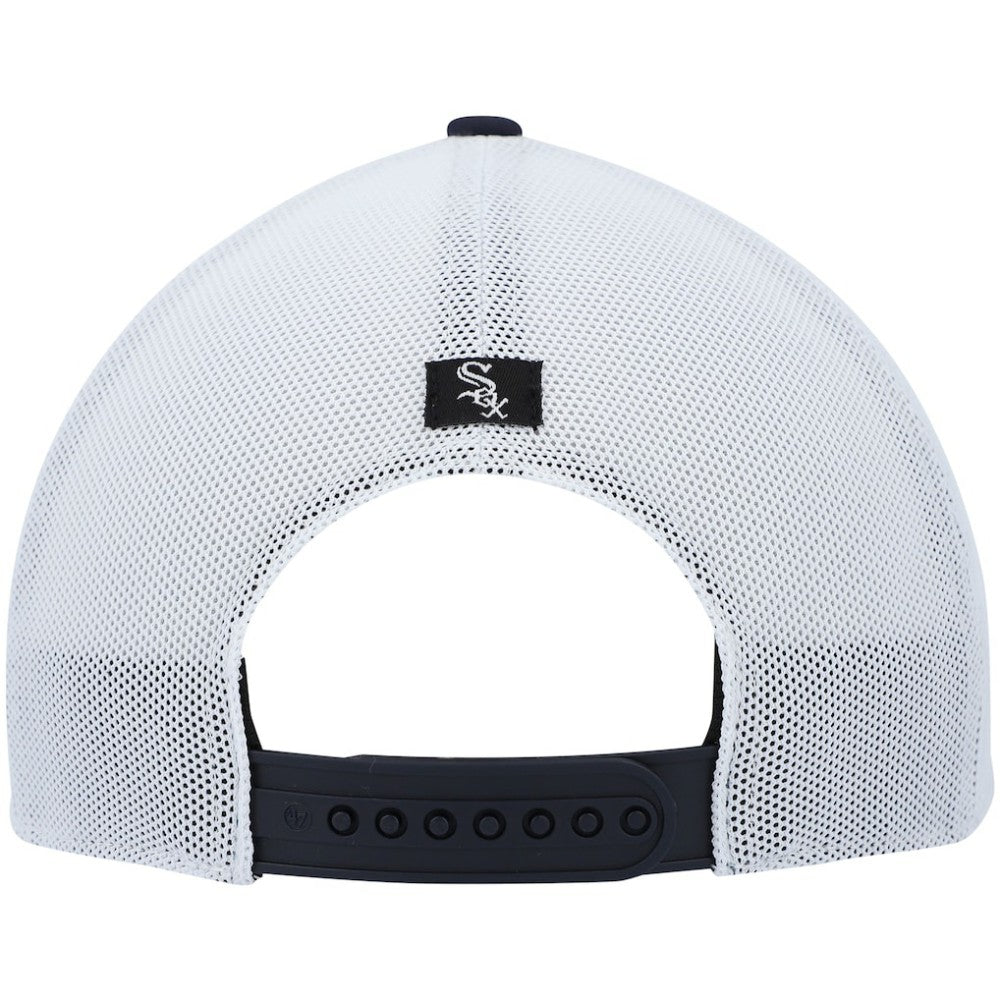 Chicago White Sox '47 Flag Fill Trucker Snapback Hat - Navy/White Hats