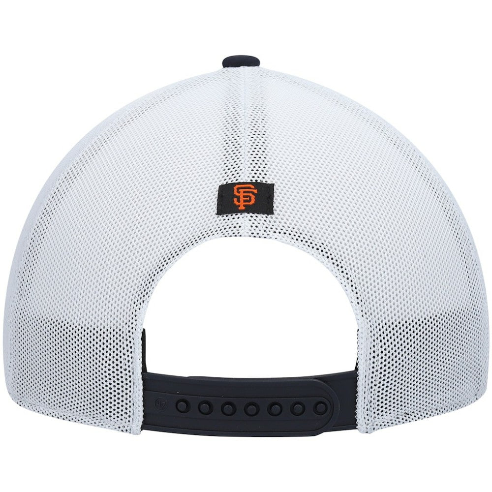 San Francisco Giants '47 Flag Fill Trucker Snapback Hat - Navy/White Hats