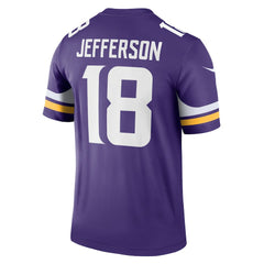 Justin Jefferson Minnesota Vikings Legend Player Performance Top Purple