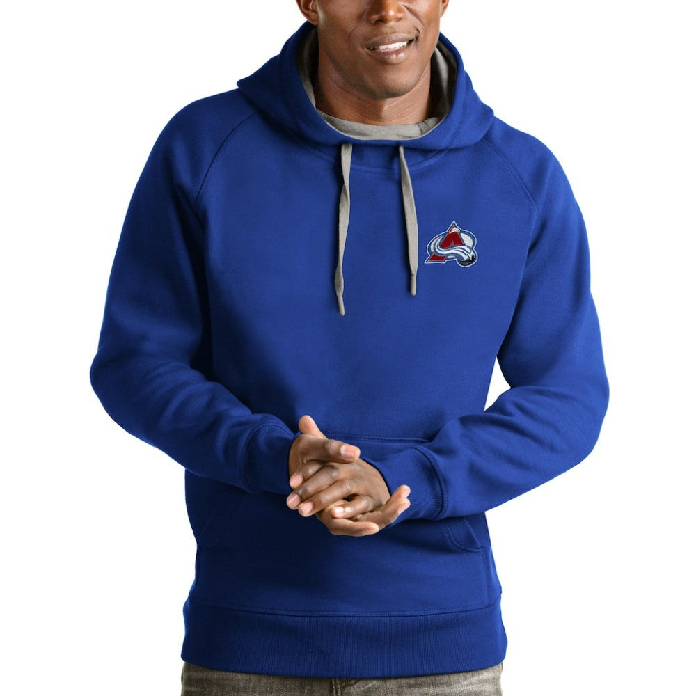 NHL Colorado Avalanche Antigua Victory Pullover Hoodie - Blue