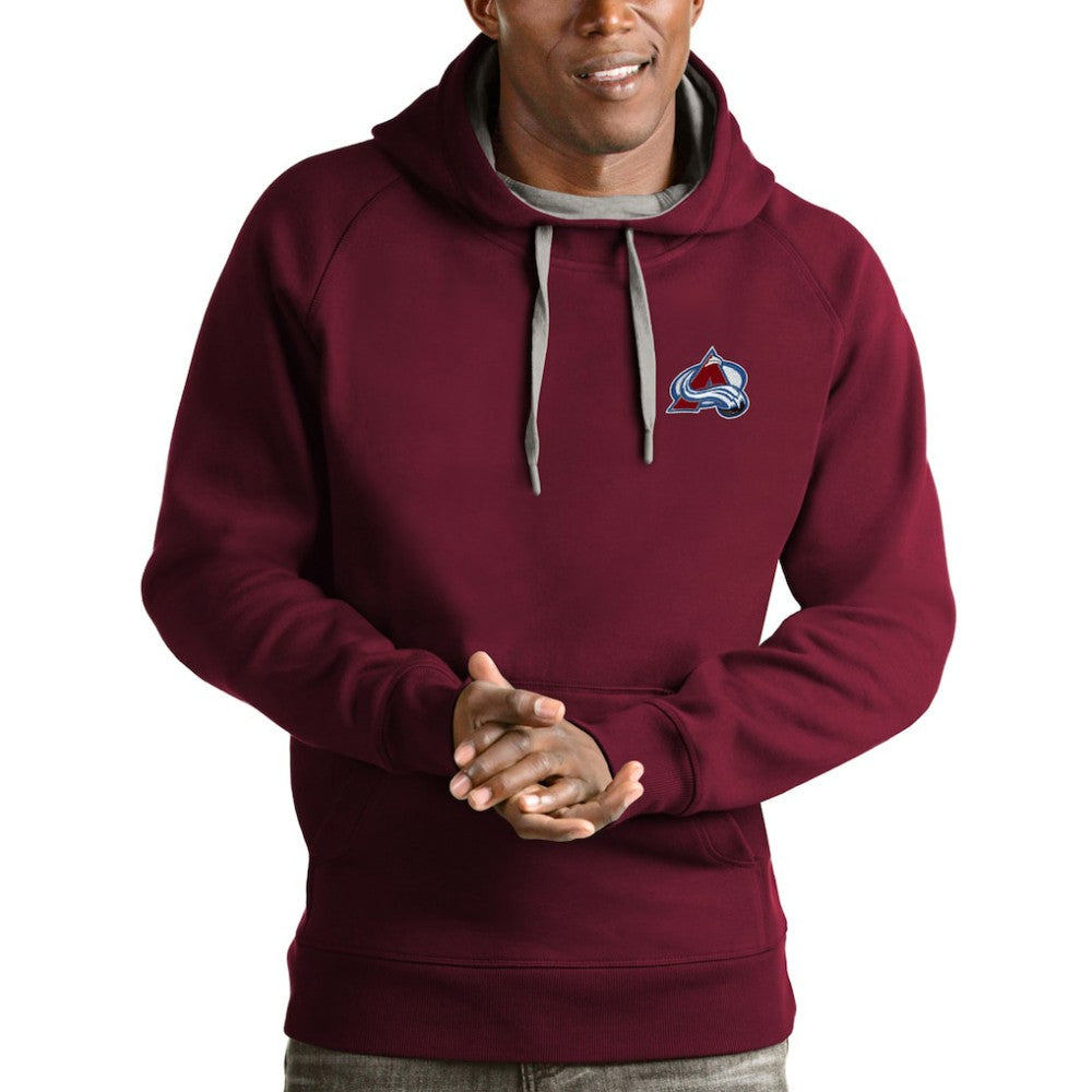 NHL Colorado Avalanche Antigua Victory Pullover Hoodie - Burgundy