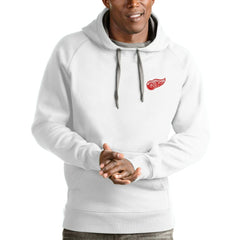 NHL Detroit Red Wings Antigua Victory Pullover Hoodie - White