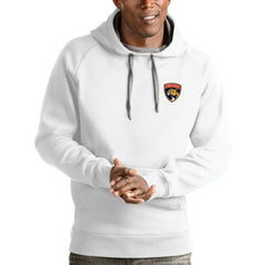 NHL Florida Panthers Antigua Victory Pullover Hoodie - White
