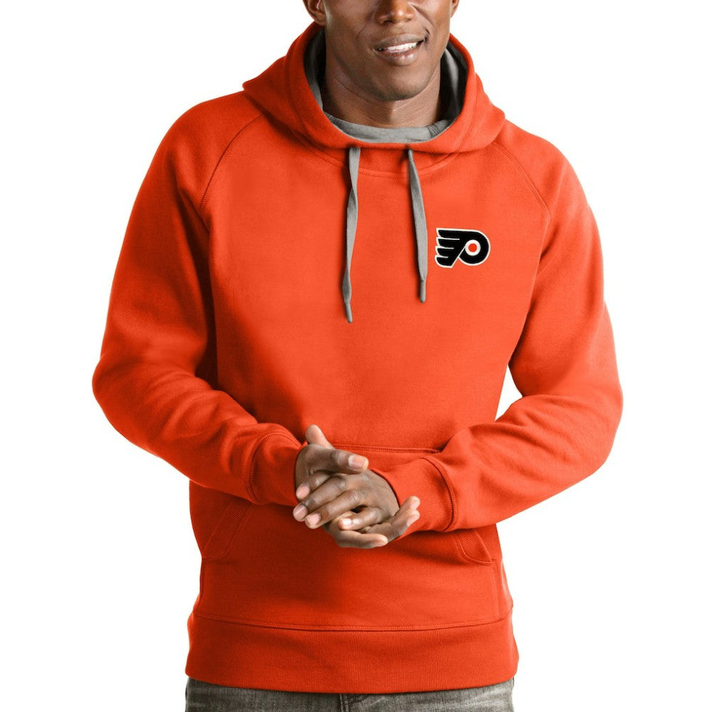 NHL Philadelphia Flyers Antigua Team Victory Pullover Hoodie - Orange