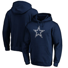 Dallas Cowboys Primary Logo Fitted Pullover Hoodie Navy