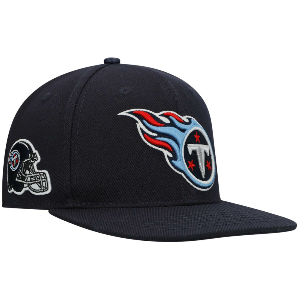 Tennessee Titans Pro Standard Logo II Snapback Hat Navy