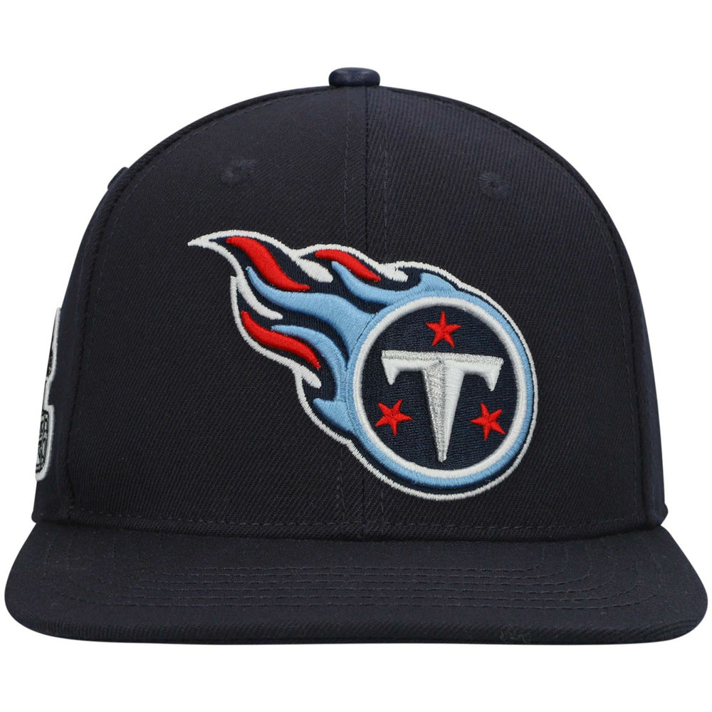 Tennessee Titans Pro Standard Logo II Snapback Hat Navy