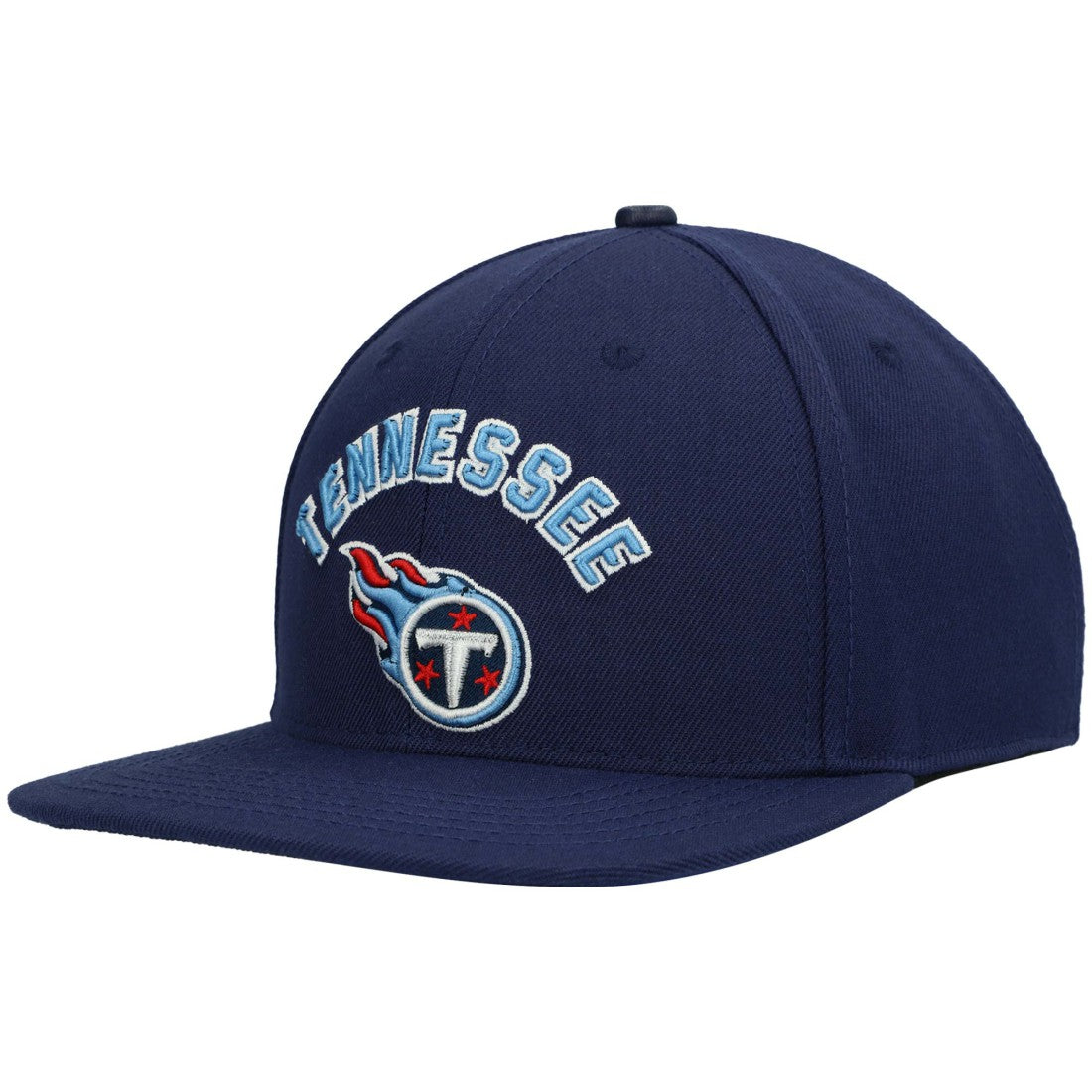 Tennessee Titans Pro Standard Stacked Snapback Hat Navy