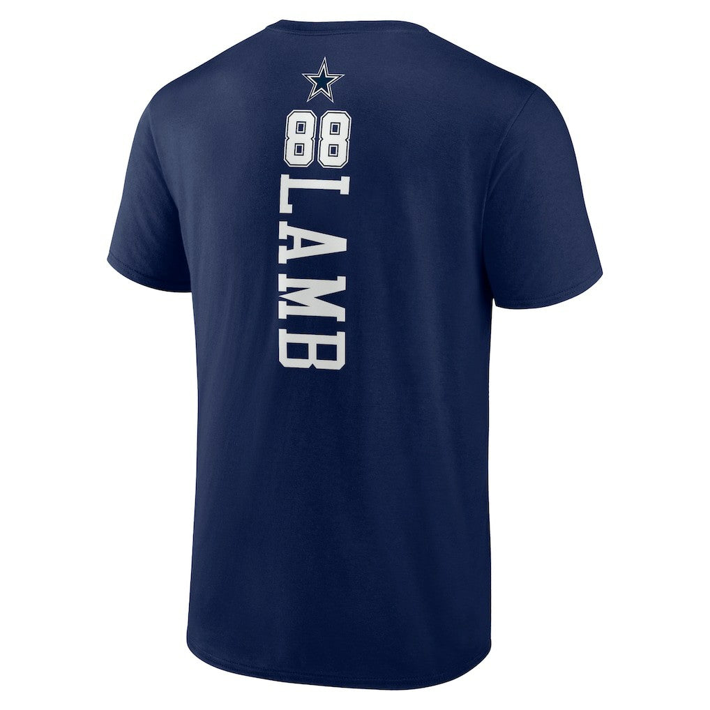 CeeDee Lamb Dallas Cowboys Playmaker T-Shirt Navy