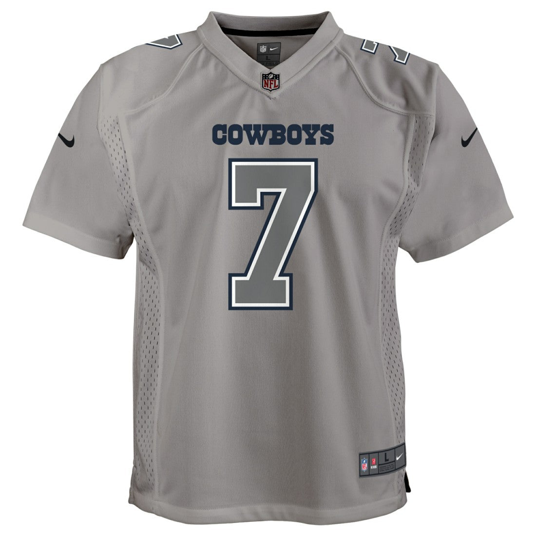 Trevon Diggs Dallas Cowboys Youth Atmosphere Game Jersey Gray