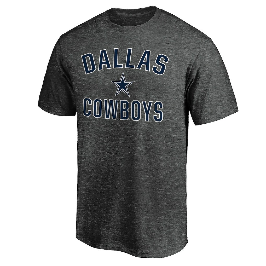 Dallas Cowboys Victory Arch T-Shirt Heather Charcoal