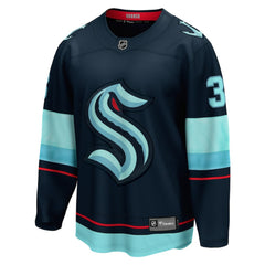 NHL Will Borgen Seattle Kraken Fanatics Home Breakaway Player Jersey - Deep Sea Blue