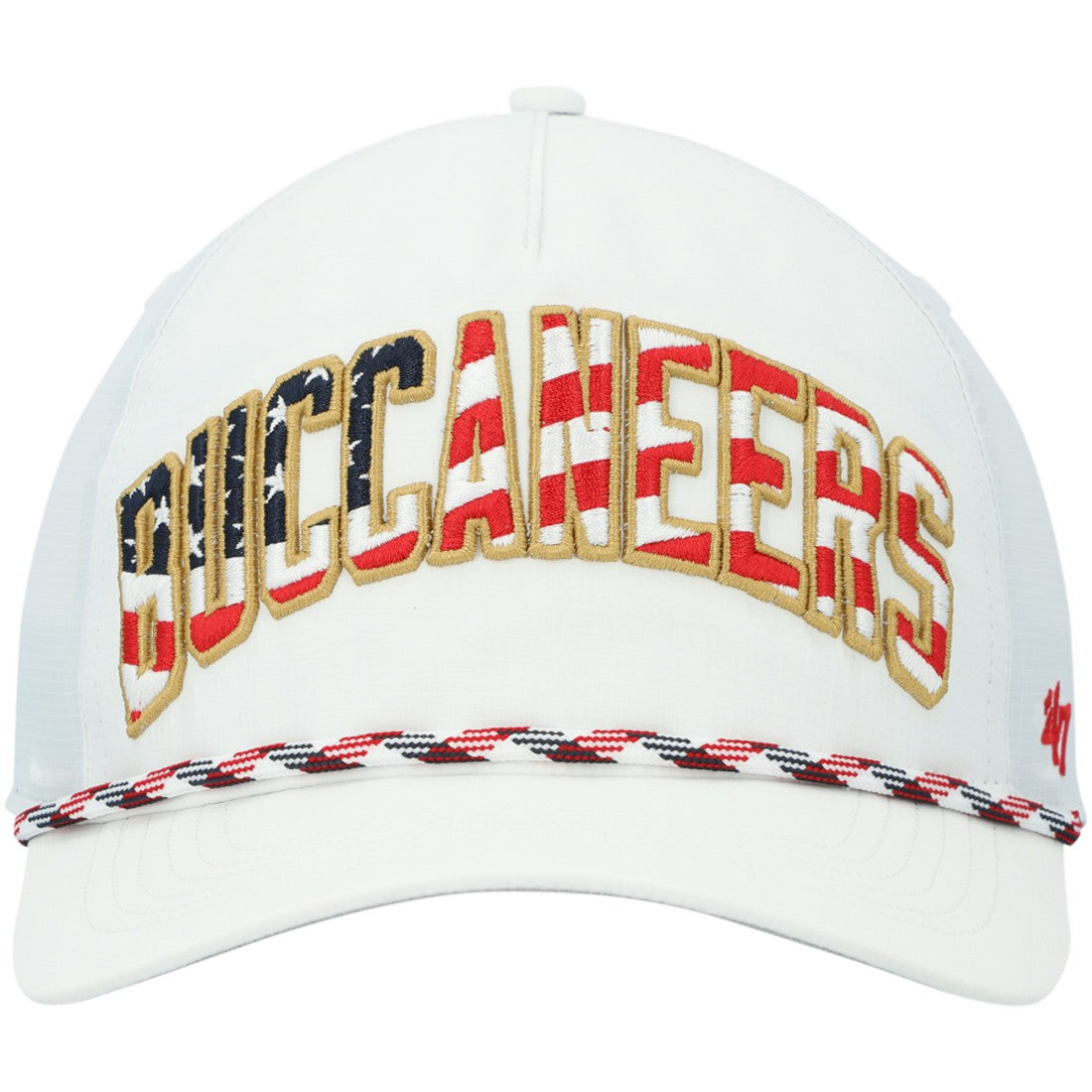 Tampa Bay Buccaneers '47 Hitch Stars and Stripes Trucker Adjustable Hat White