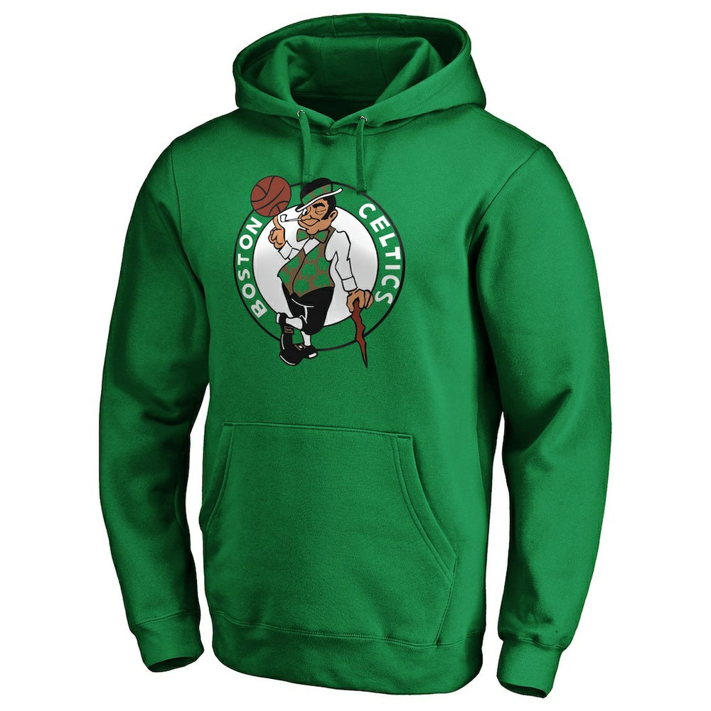 Jaylen Brown Boston Celtics Playmaker Name & Number Pullover Hoodie Kelly Green