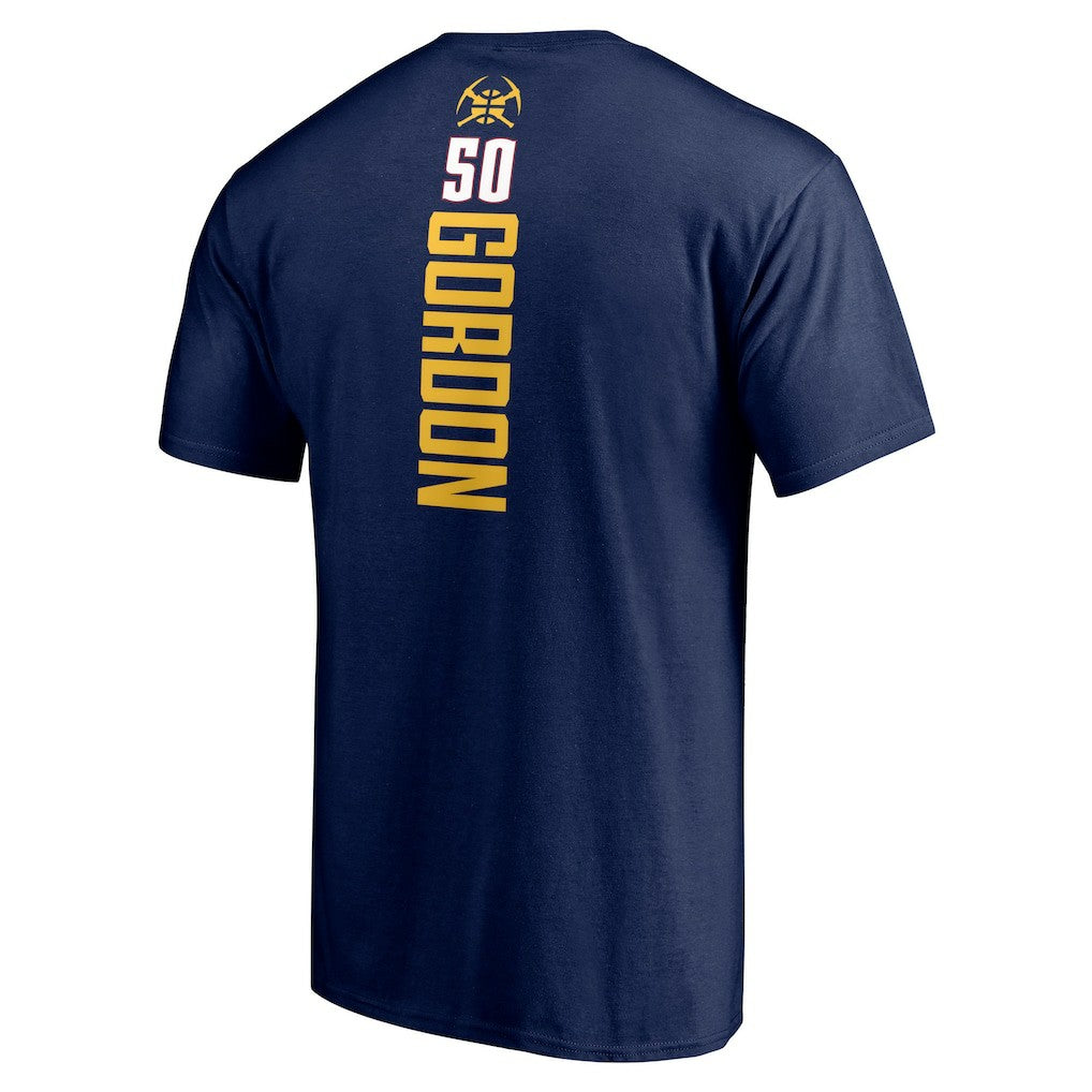 Aaron Gordon Denver Nuggets Playmaker Name & Number T-Shirt Navy