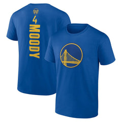 Moses Moody Golden State Warriors Playmaker Name & Number T-Shirt Royal