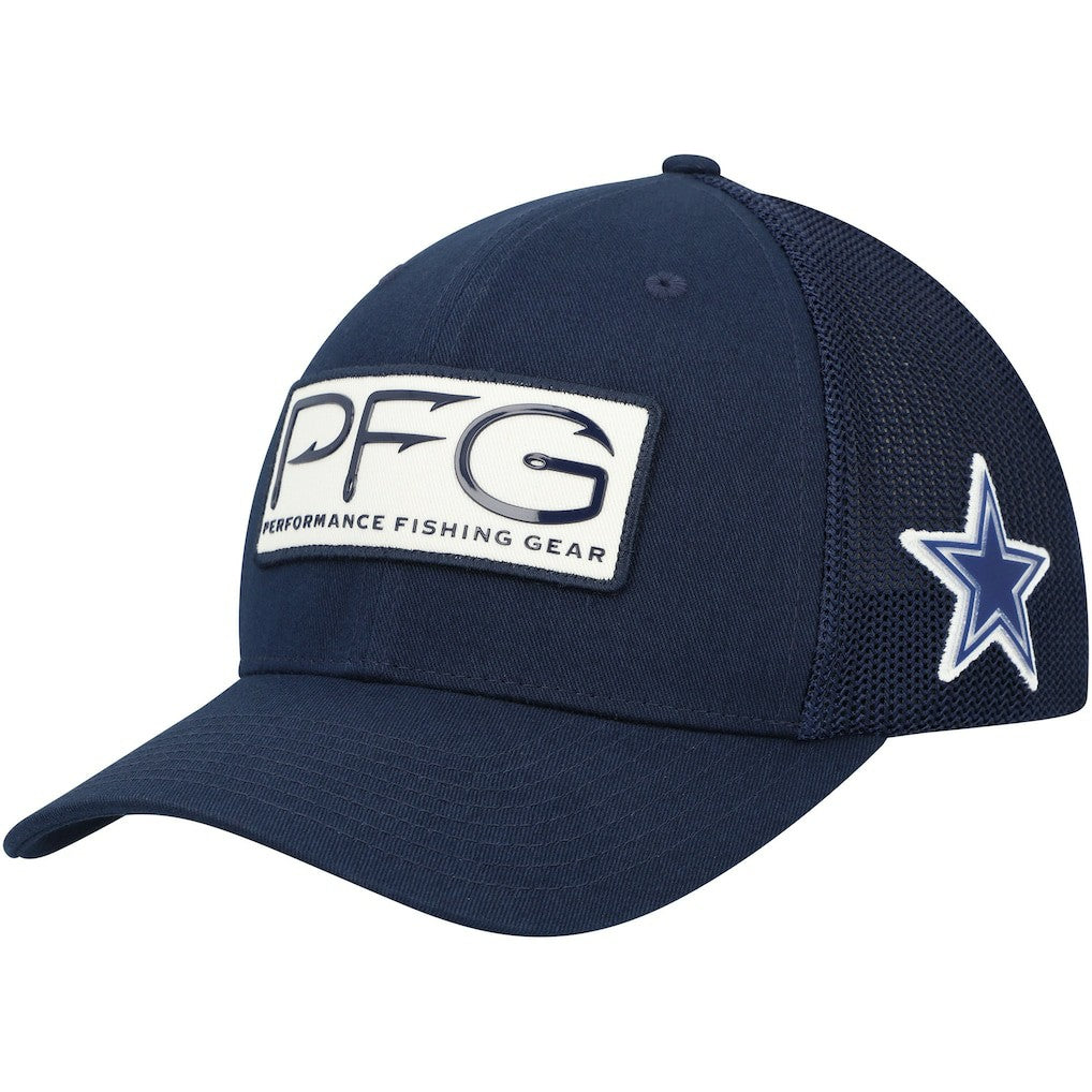 Dallas Cowboys Mesh Hooks Flex Hat Navy