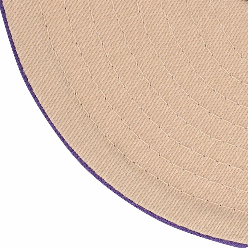 New York Yankees New Era Subway Series Side Patch 59FIFTY Fitted Hat - Peach/Purple Hats