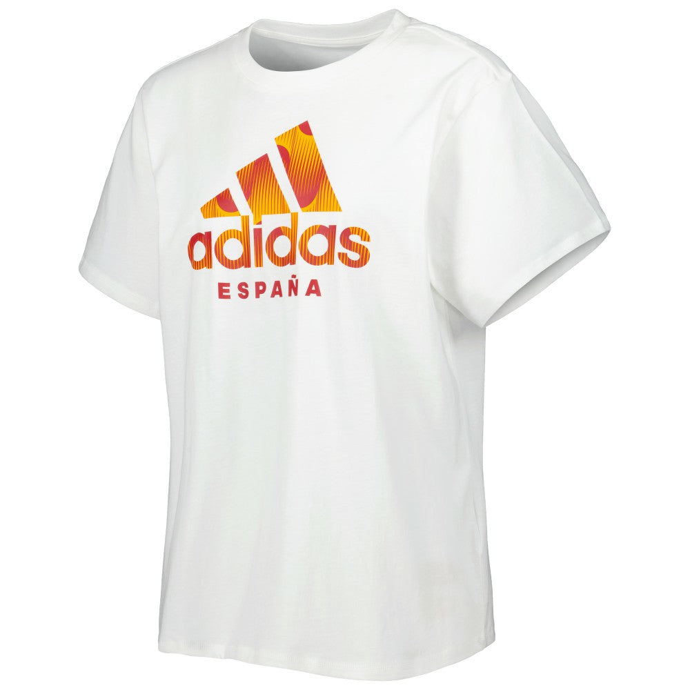 Spain National Team Women's DNA T-Shirt White