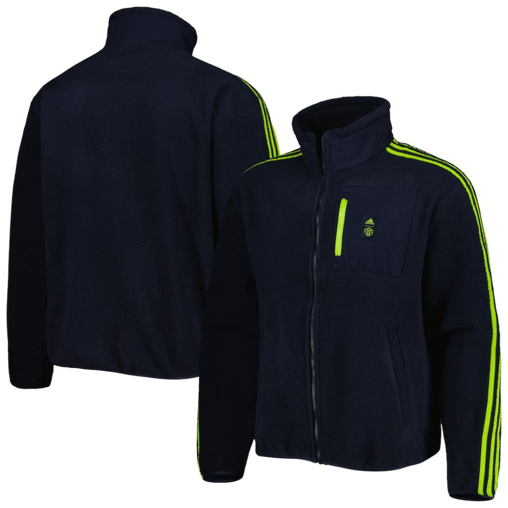 Manchester United Lifestyler Fleece Full-Zip Jacket Navy shop