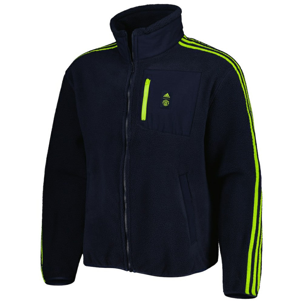 Manchester United Lifestyler Fleece Full-Zip Jacket Navy shop