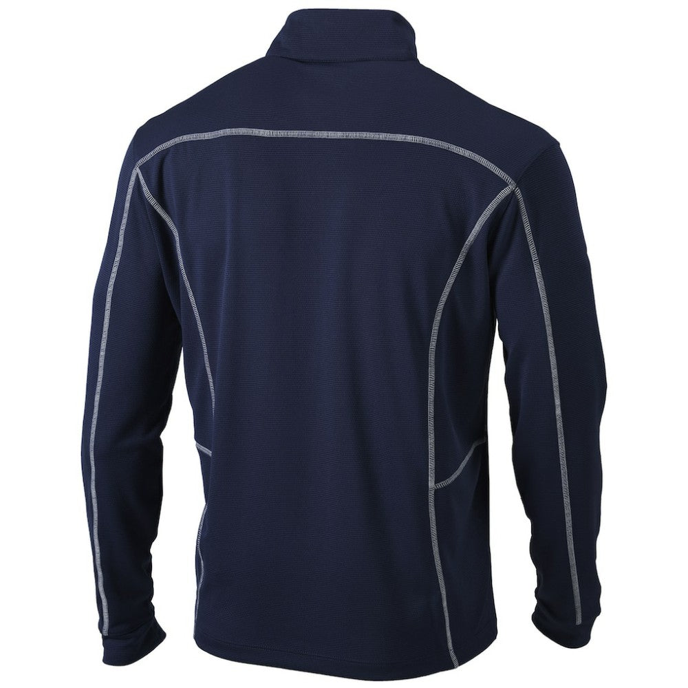 New York Yankees Columbia Shotgun Omni-Wick Quarter-Zip Pullover Jacket - Navy Jackets