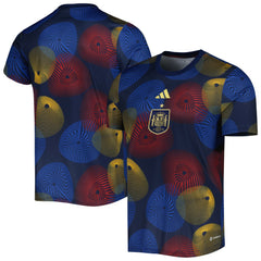 Spain National Team 2022 AEROREADY Pre-Match Top Navy