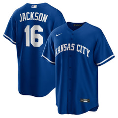 Bo Jackson Kansas City Royals Nike Alternate 2 Replica Jersey - Rush Blue Jerseys