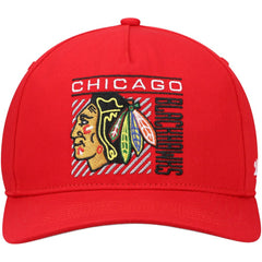 NHL Chicago Blackhawks '47 Reflex Hitch Snapback Hat - Red