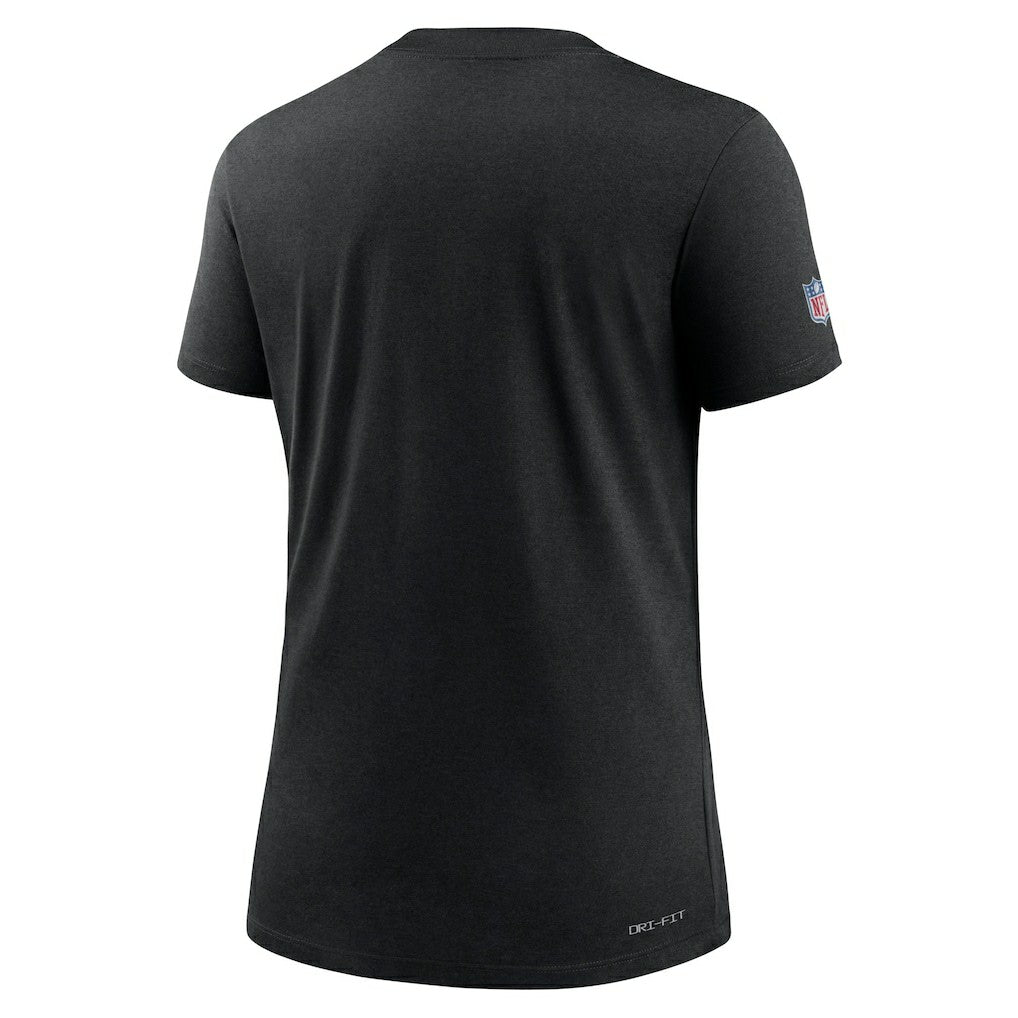 Jacksonville Jaguars Women's NFL Crucial Catch Performance T-Shirt Black