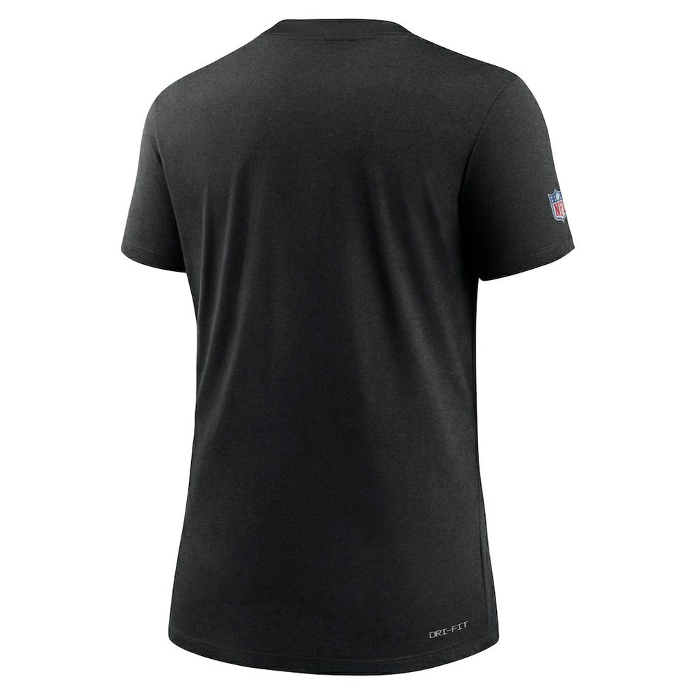 Jacksonville Jaguars Women's NFL Crucial Catch Performance T-Shirt Black