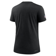 Jacksonville Jaguars Women's NFL Crucial Catch Performance T-Shirt Black