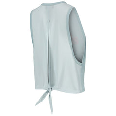 Cleveland Guardians The Wild Collective Women's Open Back Twist-Tie Tank Top - Light Blue Tanks