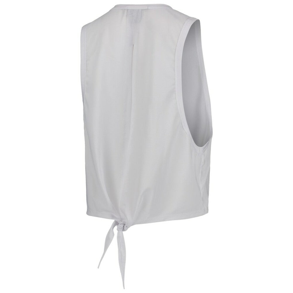 San Francisco Giants The Wild Collective Women's Open Back Twist-Tie Tank Top - White Tanks