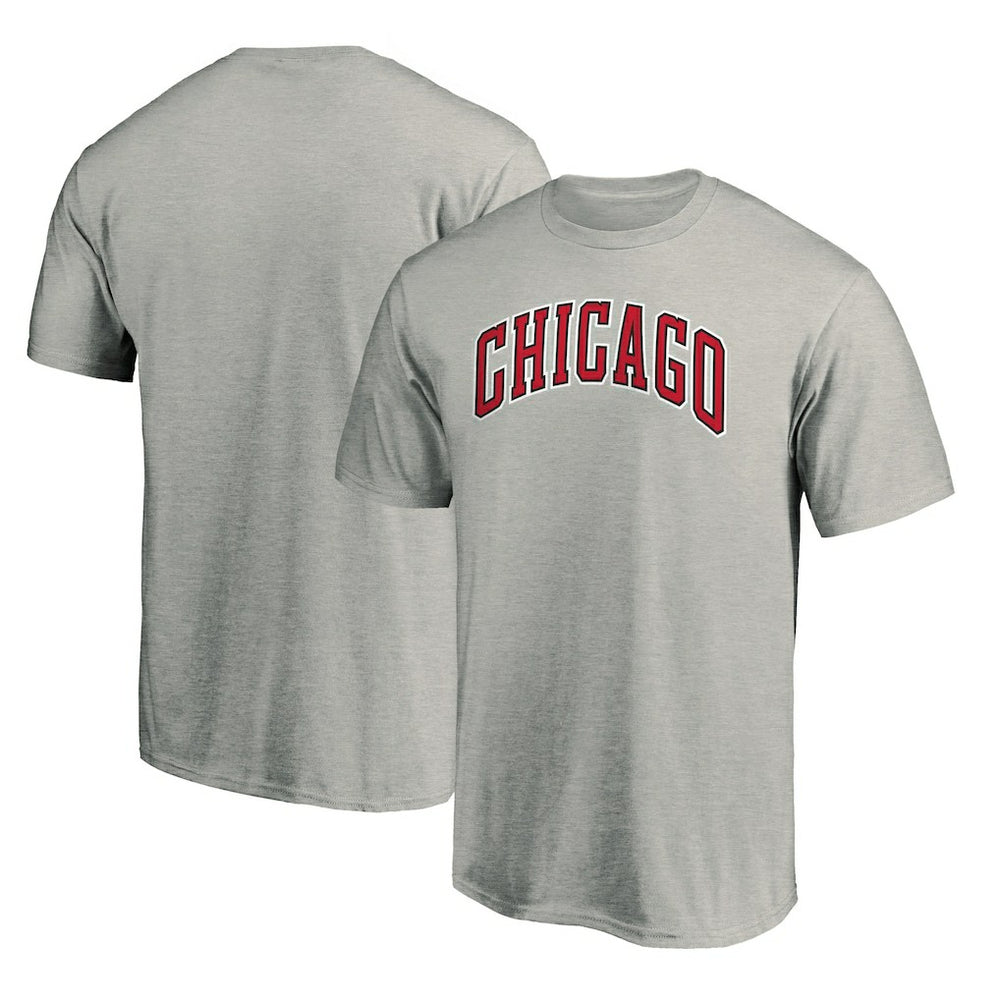 Chicago Bulls Alternate Logo T-Shirt Heathered Gray