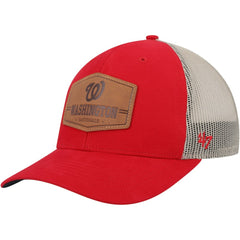 Washington Nationals '47 Rawhide Trucker Snapback Hat - Red/Natural Hats