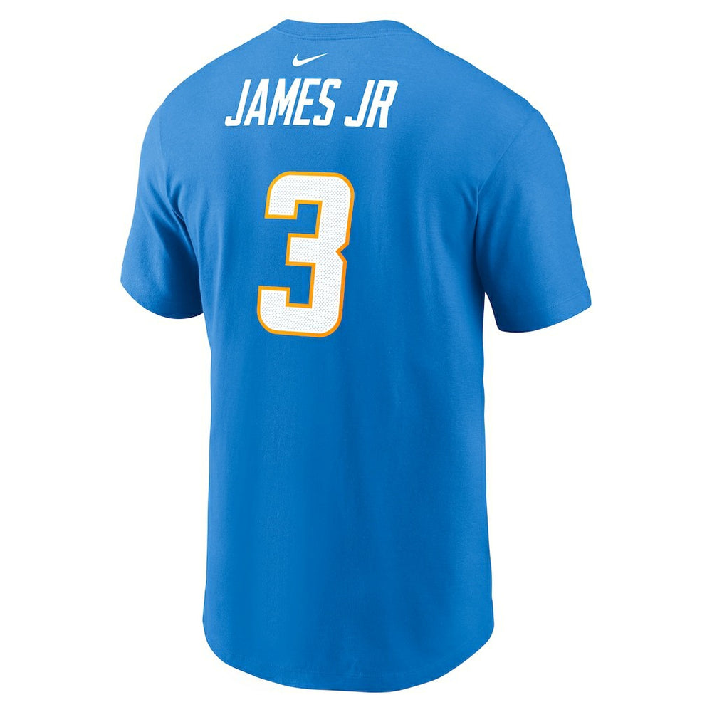 Derwin James Jr. Los Angeles Chargers Player Name & Number T-Shirt Powder Blue
