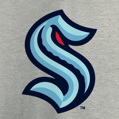 NHL Seattle Kraken Primary Logo T-Shirt - Heathered Gray
