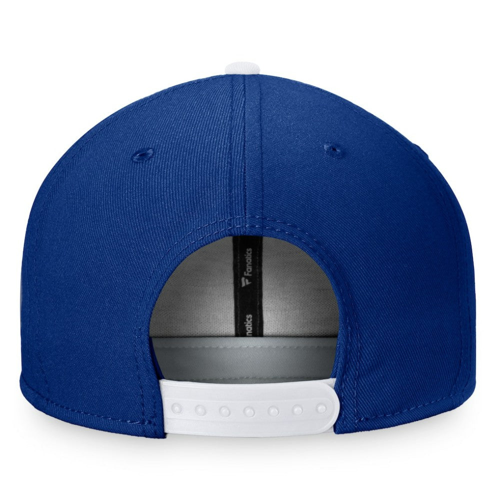 NHL Toronto Maple Leafs Fanatics Iconic Color Blocked Snapback Hat - Blue/White
