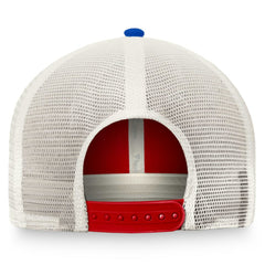NHL Washington Capitals Fanatics True Classic Retro Trucker Snapback Hat - Red/Royal