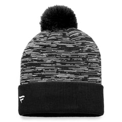 NHL Ottawa Senators Fanatics Defender Cuffed Knit Hat with Pom - Black